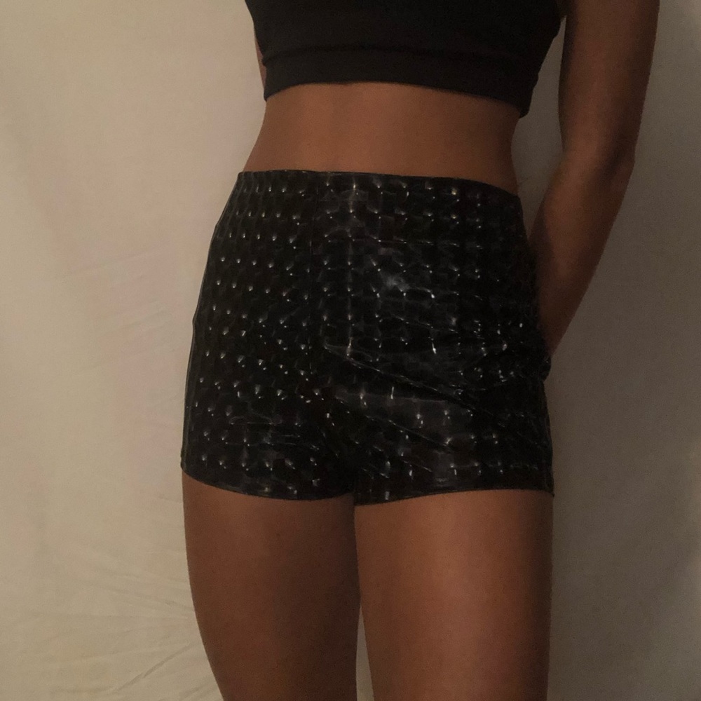 Small Black Booty Shorts